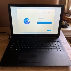 HP 15.6” laptop